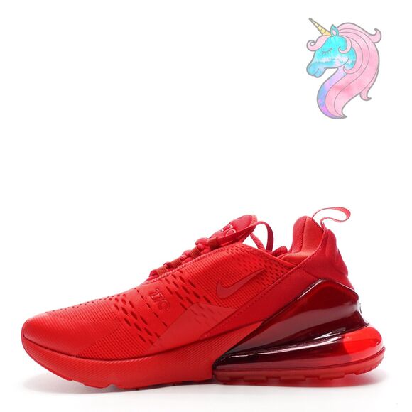 Nike Air Max 270 Triple University Red Sneakers CV7544-600 Mens Size 9 main image 4